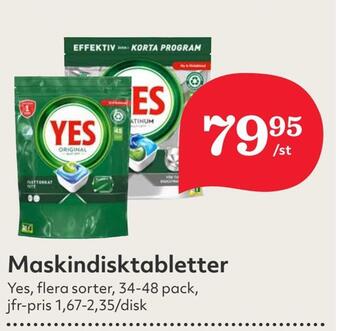 Hemköp Maskindisktabletter erbjuda