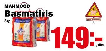 Matdax Basmatiris erbjuda