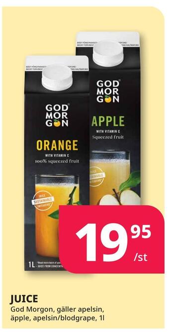 Tempo Juice erbjuda
