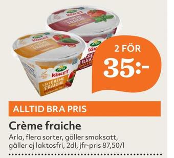 Hemköp Crème fraiche erbjuda