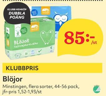 Hemköp Blöjor erbjuda