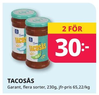 Tacosås