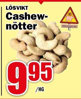 Matdax Cashewnötter erbjuda