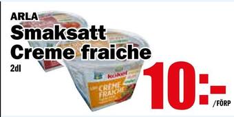 Matdax Smaksatt creme fraiche erbjuda