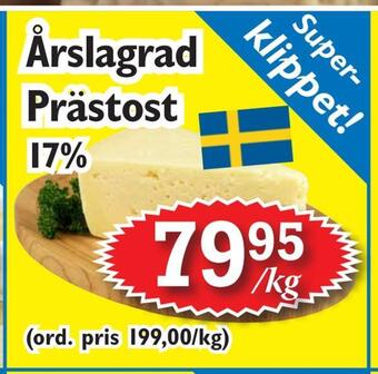 T-jarlen Årslagrad prästost erbjuda