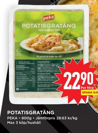 Willys Hemma Potatisgratäng erbjuda