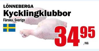 Matdax Kycklingklubbor erbjuda