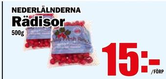 Matdax Rädisor erbjuda