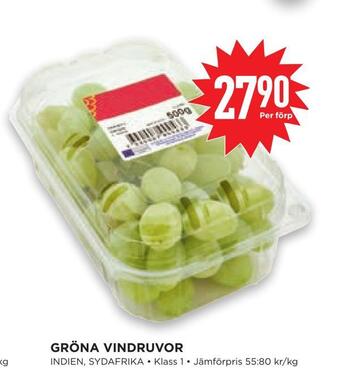 Willys Hemma Gröna vindruvor erbjuda