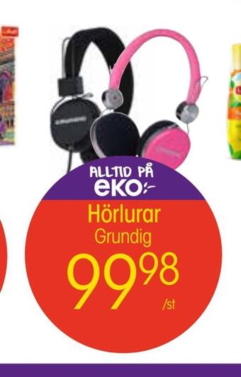 EKO Hörlurar erbjuda