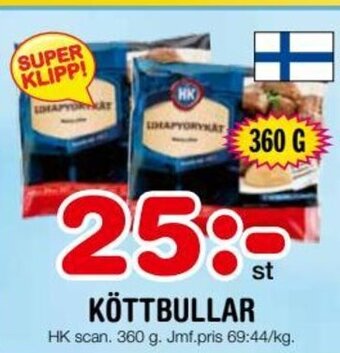 Nya Pulsen KÖTTBULLAR erbjuda
