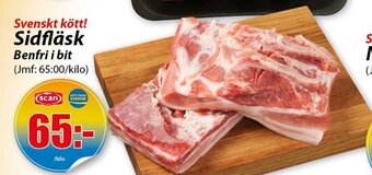 Extra Mjällby Stormarknad Sidfläsk erbjuda