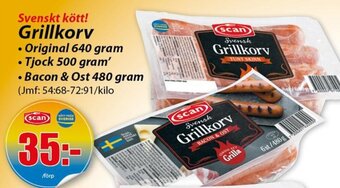 Extra Mjällby Stormarknad Grillkorv erbjuda