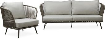 ILVA Kumo loungeset med trädgårdsmöbler erbjuda