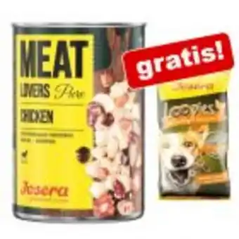 6 x 400 g josera meatlovers + 150 g loopies godis på köpet!