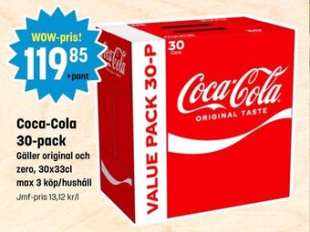 Eurocash Coca-Cola 30-pack erbjuda