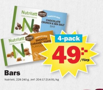 Pekås Nutrilett bar erbjuda