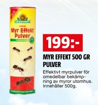 Bauhaus Myr effekt myrmedel erbjuda