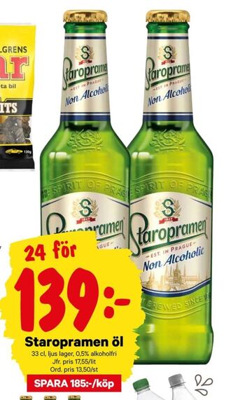 City Gross Staropramen öl erbjuda