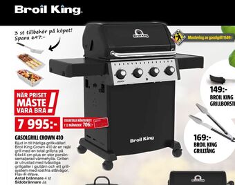Bauhaus Broil king gasolgrill erbjuda