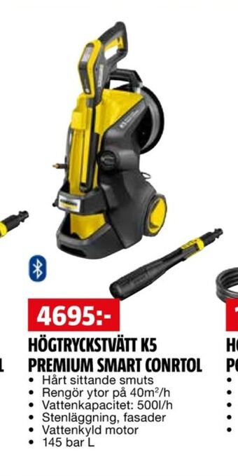 Bauhaus Kärcher högtryckstvätt erbjuda