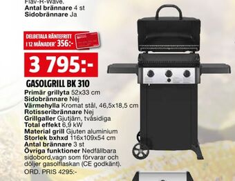 Bauhaus Broil king gasolgrill erbjuda
