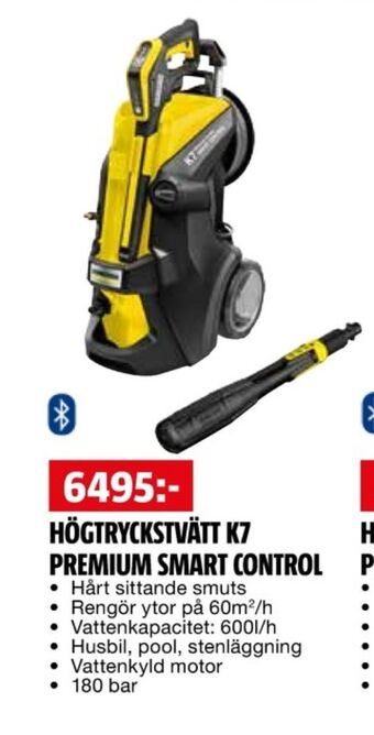 Bauhaus Kärcher högtryckstvätt erbjuda