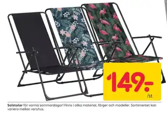 Rusta Dynor solstol erbjuda