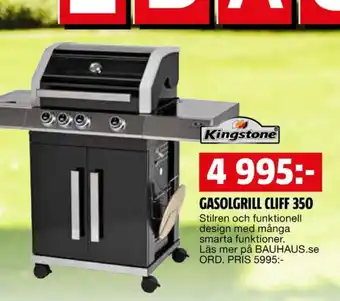 Bauhaus Kingstone gasolgrill erbjuda