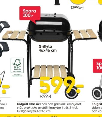 Rusta Dynor grill erbjuda