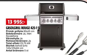 Bauhaus Napoleon gasolgrill erbjuda