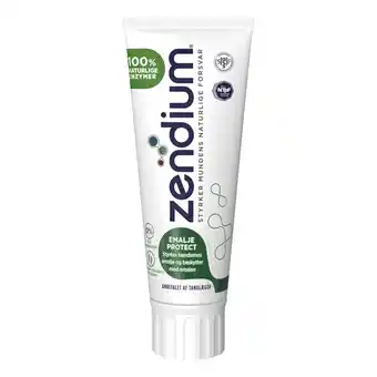 Apotek Hjärtat Zendium emalje protect tandkräm 75 ml erbjuda