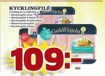 minmatbutik Kycklingfilé erbjuda