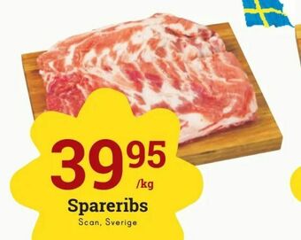 minmatbutik Spareribs erbjuda