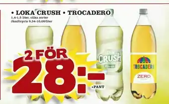 minmatbutik loka crush • trocadero erbjuda