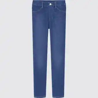 Uniqlo Kids ultra stretch denim leggings trousers erbjuda