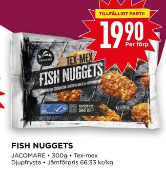 Willys Fish nuggets erbjuda