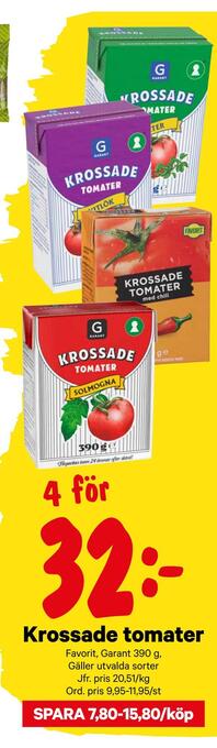 City Gross Krossade tomater erbjuda
