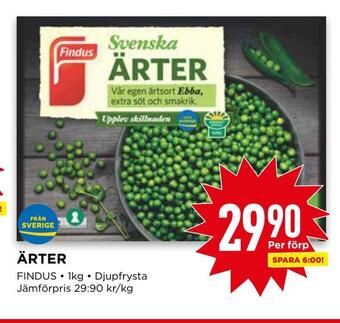 Willys Ärter erbjuda