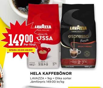 Willys Hela kaffebönor erbjuda