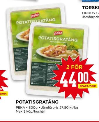 Willys Potatisgratäng erbjuda