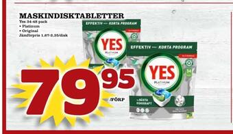 MatArket Maskindisktabletter erbjuda