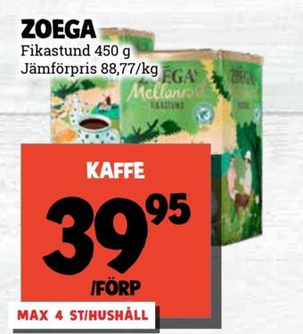 MatArket Kaffe erbjuda