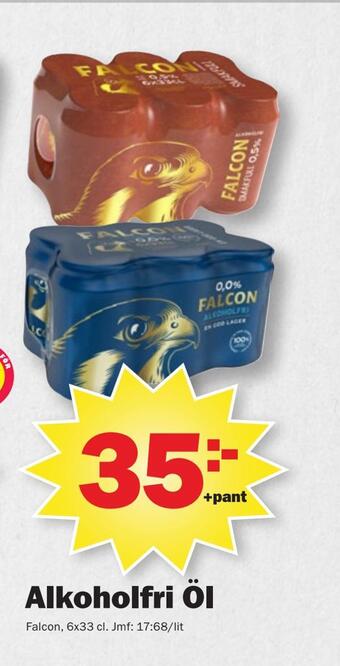 Pekås Alkoholfri öl erbjuda