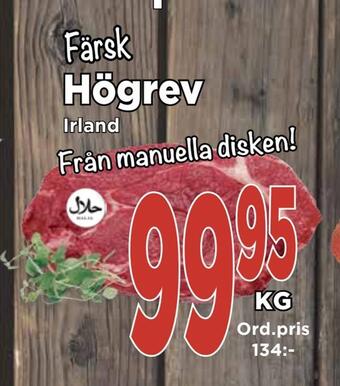 Supergrossen Högrev erbjuda