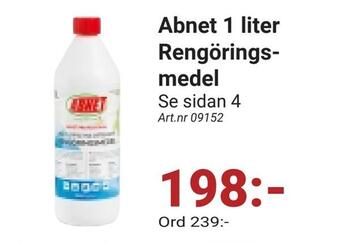 Erlandsons Brygga Abnet 1 liter rengöringsmedel erbjuda