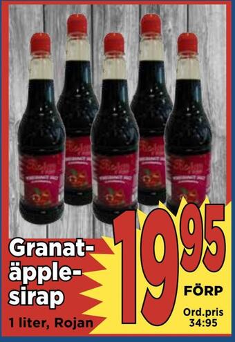 Supergrossen Granatäpplesirap erbjuda