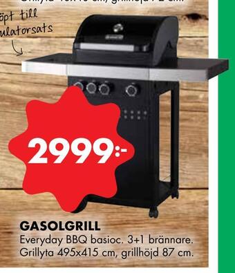 ÖoB Gasolgrill erbjuda