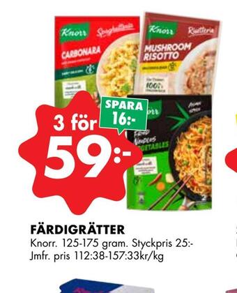 ÖoB Färdigrätter erbjuda