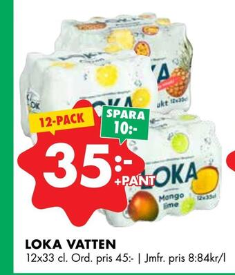 ÖoB Loka vatten erbjuda